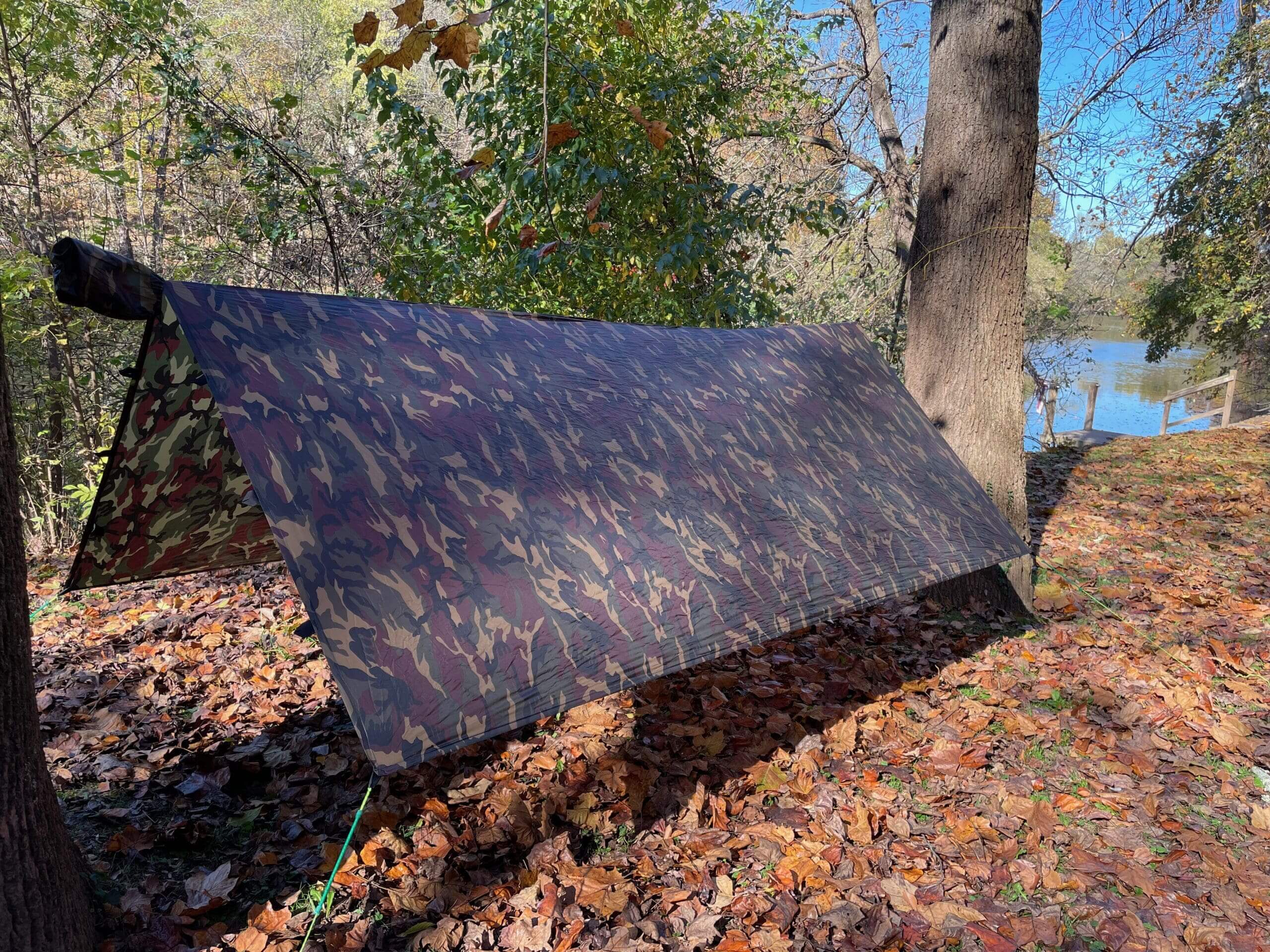 Camping Hammock Tarp – 11′ x 10′ Full Coverage