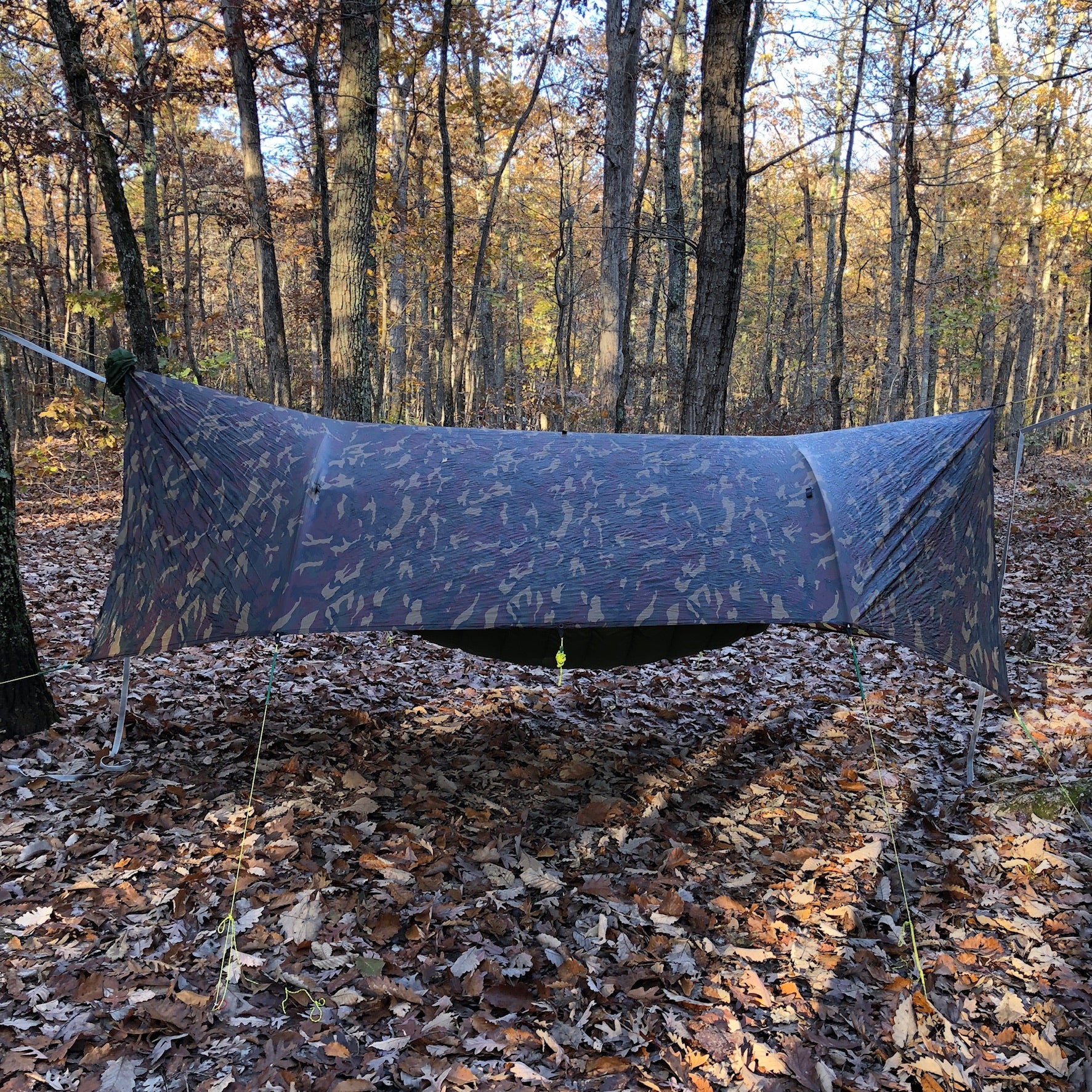 12′ x 10′ Universal Hammock Tarp – Bridge & Ground