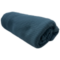 JRB Micro-Grid Fleece Sleeping Bag & Quilt Liner in Moroccan Blue, made in Pennsylvania
