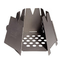 HEXAGON WOOD STOVE - STAINLESS STEEL