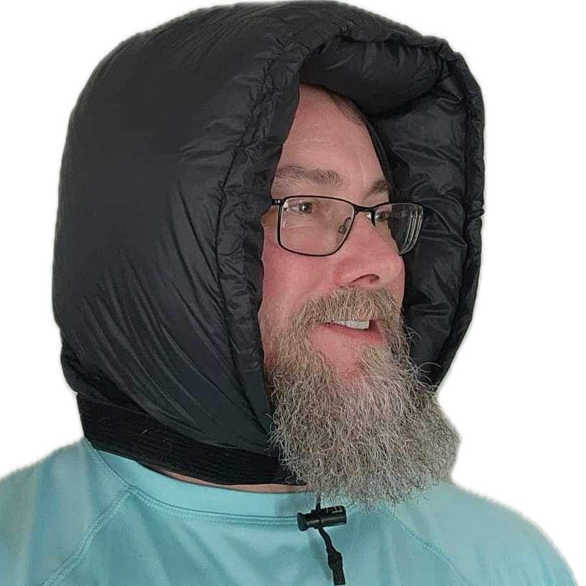 Jacks R Better 850 fill down hood for cold-weather sleep systems