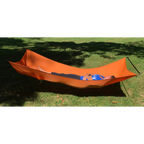 End view of the Jacks R Better James River Bridge ultralight bridge hammock