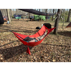 Suspension detail on the Jacks R Better James River Bridge ultralight hammock
