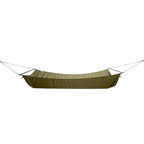 Jacks R Better James River Bridge ultralight backpacking hammock hung between two trees