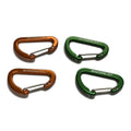 Jacks R Better Micro Biners, ultralight aluminum carabiners for hammock and quilt rigging