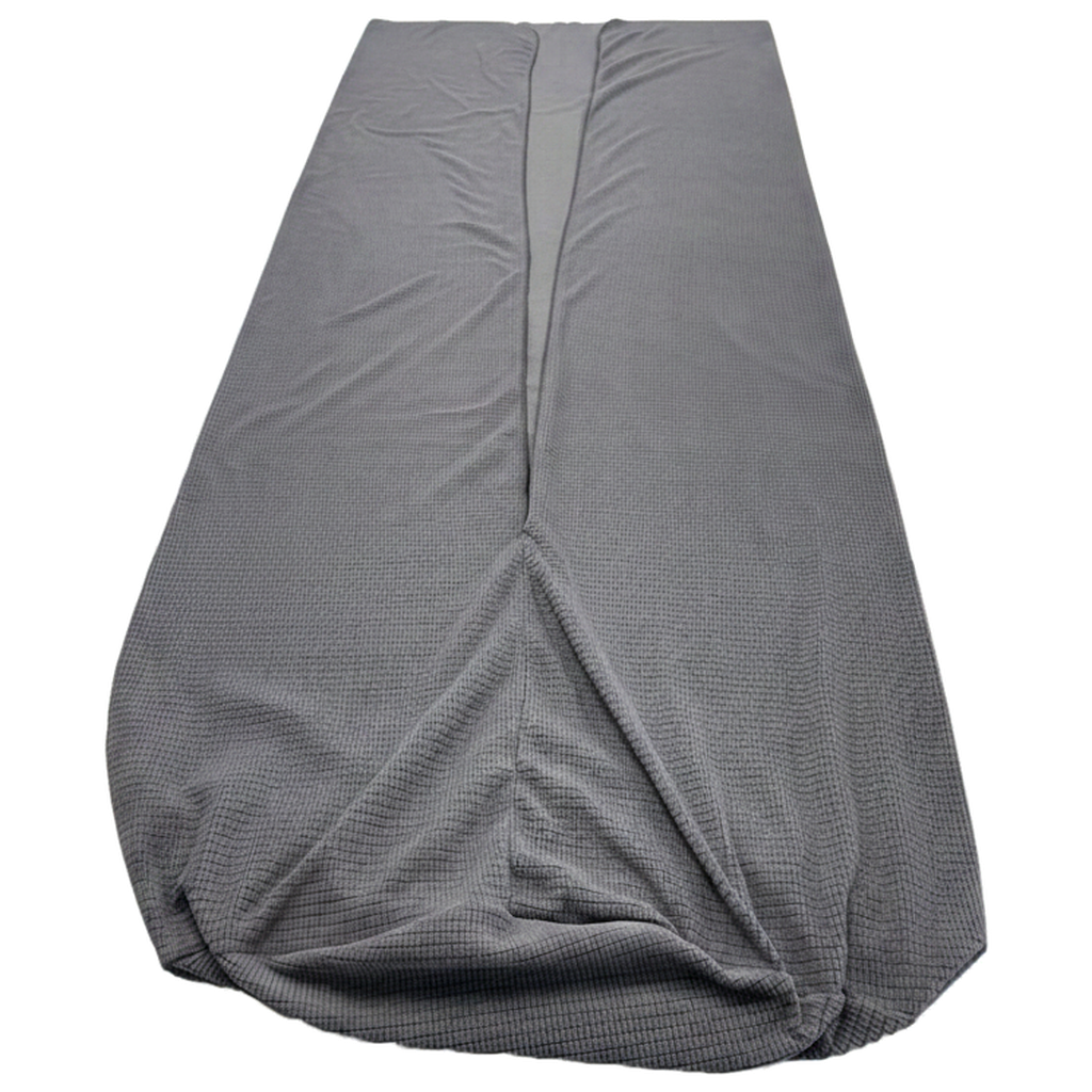 JRB Micro-Grid Fleece Sleeping Bag & Quilt Liner in Gray, made in Pennsylvania