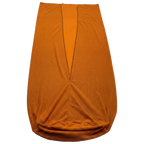 JRB Micro-Grid Fleece Sleeping Bag & Quilt Liner in Terracotta Orange, made in Pennsylvania