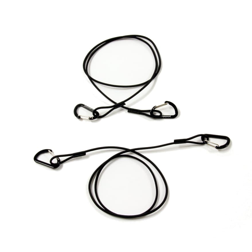 Jacks R Better hammock underquilt suspension system with shock cord and hooks